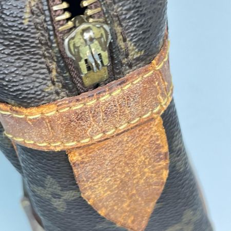 LOUIS VUITTON ルイヴィトン モノグラム コンピエーニュ セカンドバッグ M51845 ブラウン ジャンク品 ファスナー破損