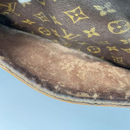 LOUIS VUITTON ルイヴィトン モノグラム コンピエーニュ セカンドバッグ M51845 ブラウン ジャンク品 ファスナー破損
