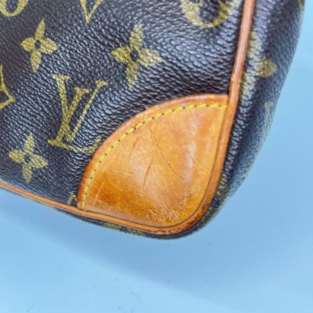 LOUIS VUITTON ルイヴィトン モノグラム マルリードラゴンヌGM セカンドバッグ M51825 ブラウン ジャンク品 ファスナー引手・ストラップ欠品