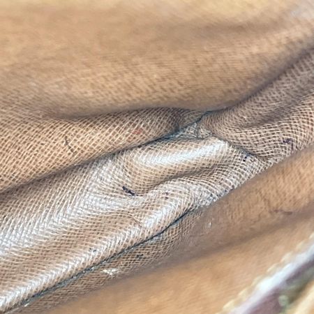 LOUIS VUITTON ルイヴィトン モノグラム マルリードラゴンヌGM セカンドバッグ M51825 ブラウン ジャンク品 ファスナー引手・ストラップ欠品