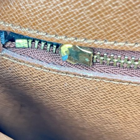 LOUIS VUITTON ルイヴィトン モノグラム マルリードラゴンヌGM セカンドバッグ M51825 ブラウン ジャンク品 ファスナー引手・ストラップ欠品