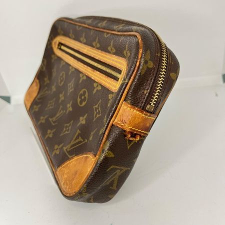 LOUIS VUITTON ルイヴィトン モノグラム マルリードラゴンヌGM セカンドバッグ M51825 ブラウン ジャンク品 ファスナー引手・ストラップ欠品