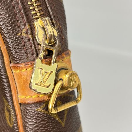 LOUIS VUITTON ルイヴィトン モノグラム マルリードラゴンヌGM セカンドバッグ M51825 ブラウン ジャンク品 ファスナー引手・ストラップ欠品