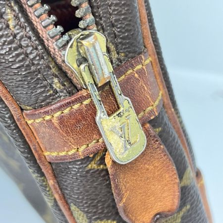 LOUIS VUITTON ルイヴィトン モノグラム マルリードラゴンヌGM セカンドバッグ M51825 ブラウン ファスナー破損有 ジャンク品