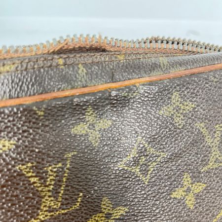 LOUIS VUITTON ルイヴィトン モノグラム マルリードラゴンヌGM セカンドバッグ M51825 ブラウン ファスナー破損有 ジャンク品