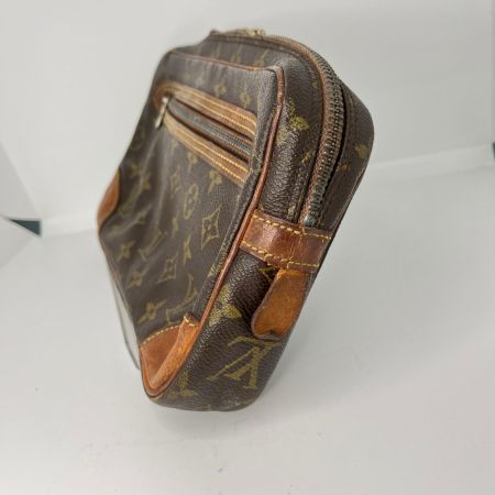 LOUIS VUITTON ルイヴィトン モノグラム マルリードラゴンヌGM セカンドバッグ M51825 ブラウン ファスナー破損有 ジャンク品
