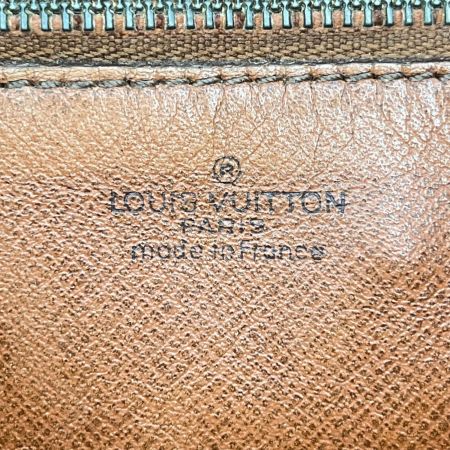 LOUIS VUITTON ルイヴィトン モノグラム マルリードラゴンヌGM セカンドバッグ M51825 ブラウン ファスナー破損有 ジャンク品
