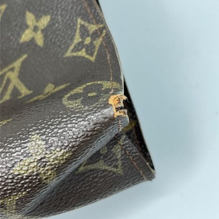 LOUIS VUITTON ルイヴィトン モノグラム ポッシュ・トワレット 26 コスメポーチ M47542 ブラウン ジャンク品
