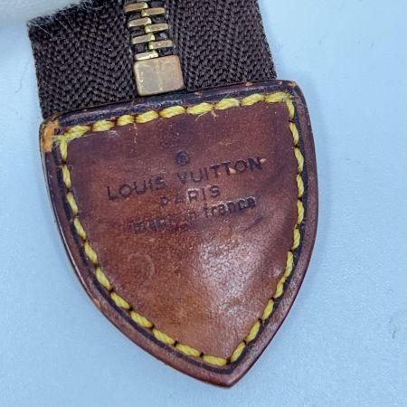 LOUIS VUITTON ルイヴィトン モノグラム ポッシュ・トワレット 26 コスメポーチ M47542 ブラウン ジャンク品