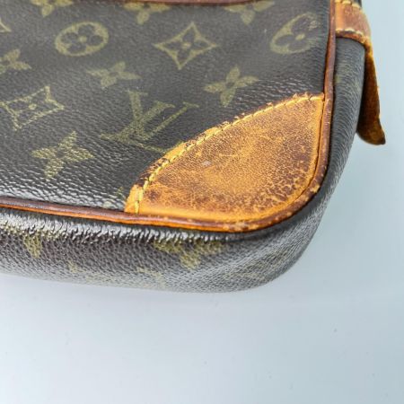 LOUIS VUITTON ルイヴィトン モノグラム マルリードラゴンヌGM セカンドバッグ M51825 ブラウン ベタつき有