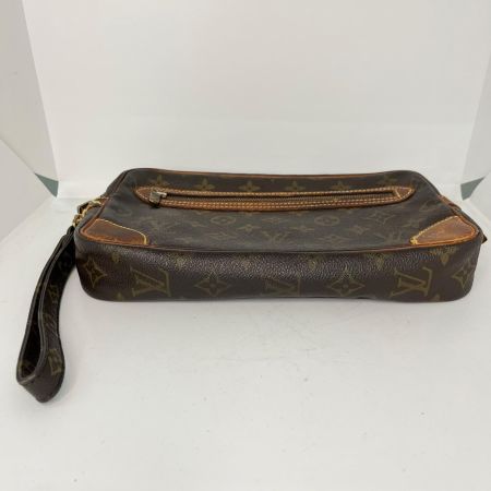 LOUIS VUITTON ルイヴィトン モノグラム マルリードラゴンヌGM セカンドバッグ M51825 ブラウン ベタつき有