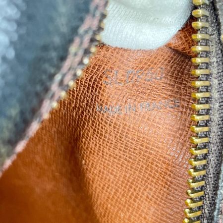 LOUIS VUITTON ルイヴィトン モノグラム コンピエーニュ セカンドバッグ M51845 ブラウン サイドタブ破れ