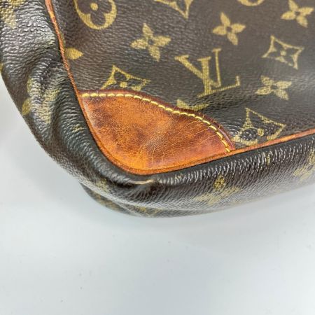 LOUIS VUITTON ルイヴィトン モノグラム コンピエーニュ セカンドバッグ M51845 ブラウン サイドタブ破れ