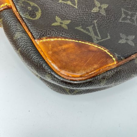 LOUIS VUITTON ルイヴィトン モノグラム マルリードラゴンヌGM セカンドバッグ M51825 ブラウン ストラップ欠品 ジャンク品