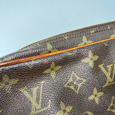 LOUIS VUITTON ルイヴィトン モノグラム マルリードラゴンヌGM セカンドバッグ M51825 ブラウン ストラップ欠品 ジャンク品