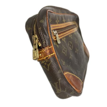 LOUIS VUITTON ルイヴィトン モノグラム マルリードラゴンヌGM セカンドバッグ M51825 ブラウン ストラップ欠品 ジャンク品