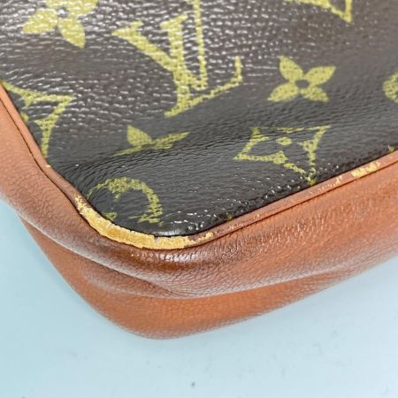 LOUIS VUITTON ルイヴィトン モノグラム ポシェット・スポーツ サックスポ 183 ブラウン ファスナー破損 ジャンク品