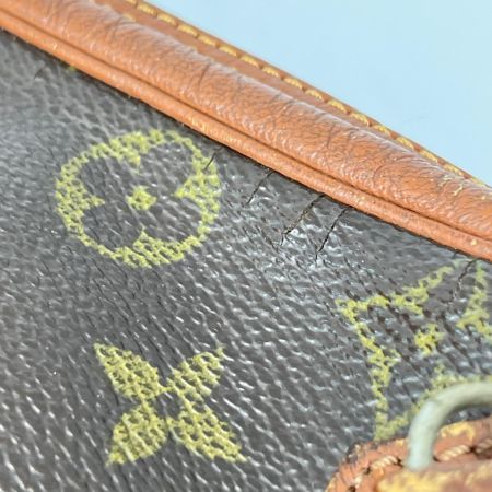 LOUIS VUITTON ルイヴィトン モノグラム ポシェット・スポーツ サックスポ 183 ブラウン ファスナー破損 ジャンク品