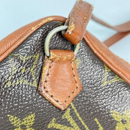 LOUIS VUITTON ルイヴィトン モノグラム ポシェット・スポーツ サックスポ 183 ブラウン ファスナー破損 ジャンク品