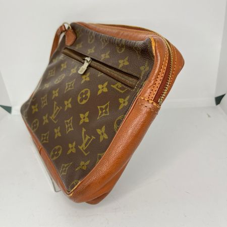 LOUIS VUITTON ルイヴィトン モノグラム ポシェット・スポーツ サックスポ 183 ブラウン ファスナー破損 ジャンク品
