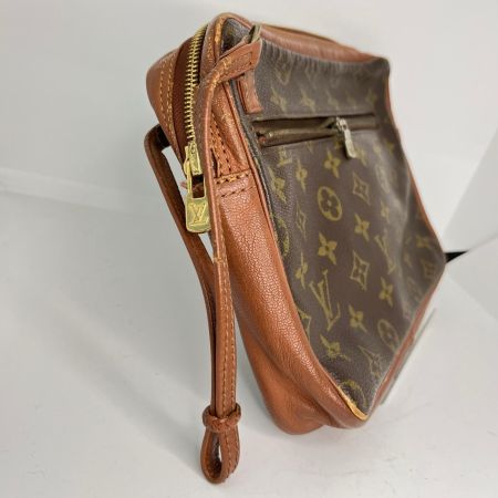 LOUIS VUITTON ルイヴィトン モノグラム ポシェット・スポーツ サックスポ 183 ブラウン ファスナー破損 ジャンク品