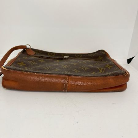 LOUIS VUITTON ルイヴィトン モノグラム ポシェット・スポーツ サックスポ 183 ブラウン ファスナー破損 ジャンク品