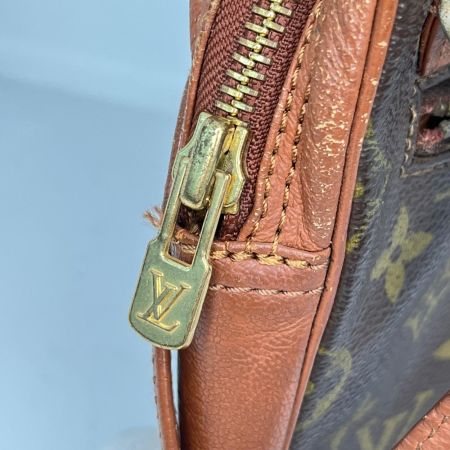 LOUIS VUITTON ルイヴィトン モノグラム ポシェット・スポーツ サックスポ 183 ブラウン ファスナー破損 ジャンク品