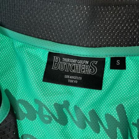 サーズデイゴルフィンブッチャーズ Mesh 2Tone H/Zip PO　レディース　サイズS グレー
