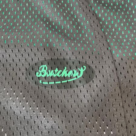 サーズデイゴルフィンブッチャーズ Mesh 2Tone H/Zip PO　レディース　サイズS グレー