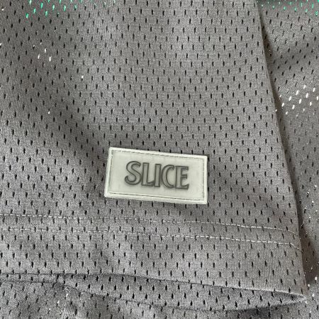 サーズデイゴルフィンブッチャーズ Mesh 2Tone H/Zip PO　レディース　サイズS グレー