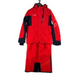 ROSSIGNOL ロシニョール スキー スキーウェア SIZE 00M RLIJJ01 RLIJP01 Sports Chic JACKETPANT レッド Bランク