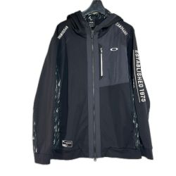 OAKLEY オークリー  ジップパーカー 総柄 FOA404679　サイズⅬ Bランク