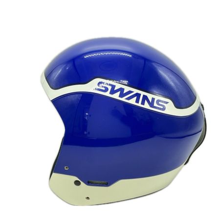 SWANS スワンズ レーシングヘルメット HSR-90FIS-RS BL/W Lサイズ58-59cm　スキーヘルメット 　箱付き ブルー×ホワイト