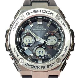 CASIO カシオ G-SHOCK G-STEEL G-ショック タフソーラー メンズ 腕時計 本体のみ GST-W110 Bランク