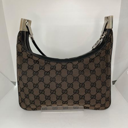 GUCCI グッチ ワンショルダーバッグ GGキャンバス 002123 001-3312 ブラウン