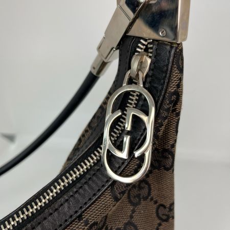 GUCCI グッチ ワンショルダーバッグ GGキャンバス 002123 001-3312 ブラウン