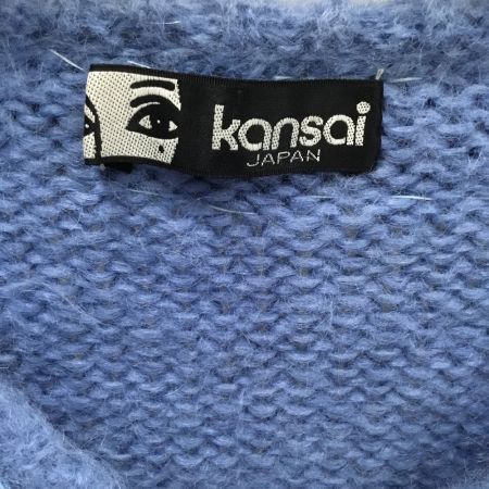 kansai JAPAN  KANASAI YAMAMOTO カンサイヤマモト レディース カーディガン  モヘア スカイブルー