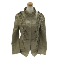 ♪♪ ERMANNO SCERVINO エルマンノ シェルヴィーノ ジャケット SIZE ３８ ベージュ Bランク