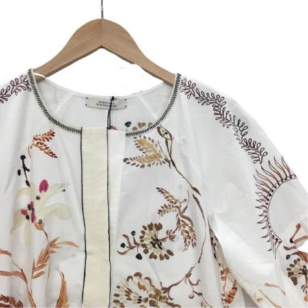  DOROTHEE SCHUMACHER 未使用 タグ付き ドロシーシューマッハ ワンピース SIZE 1 花柄 ホワイト