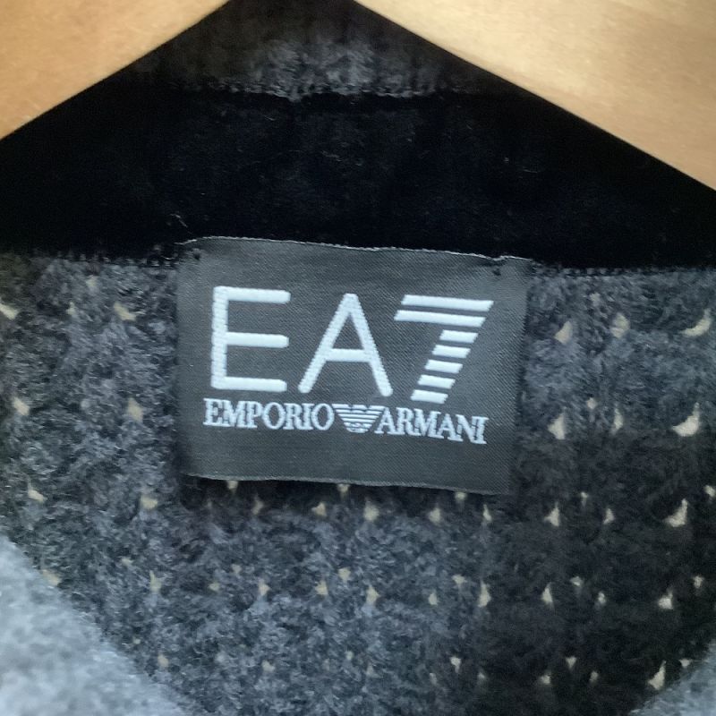 中古】 EMPORIO ARMANI エンポリオアルマーニ メンズ ニットジップ