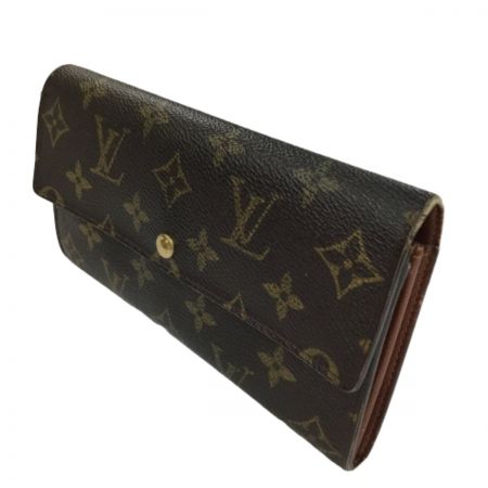  LOUIS VUITTON ルイヴィトン 長財布 モノグラム ポシェット ポルトモネクレディ M61725