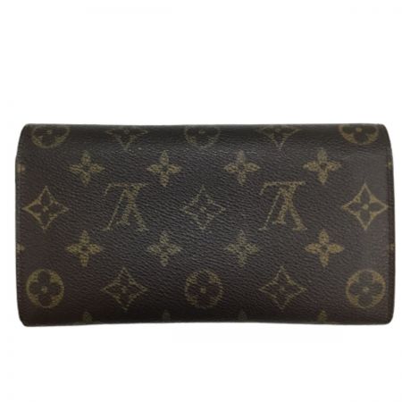  LOUIS VUITTON ルイヴィトン 長財布 モノグラム ポシェット ポルトモネクレディ M61725