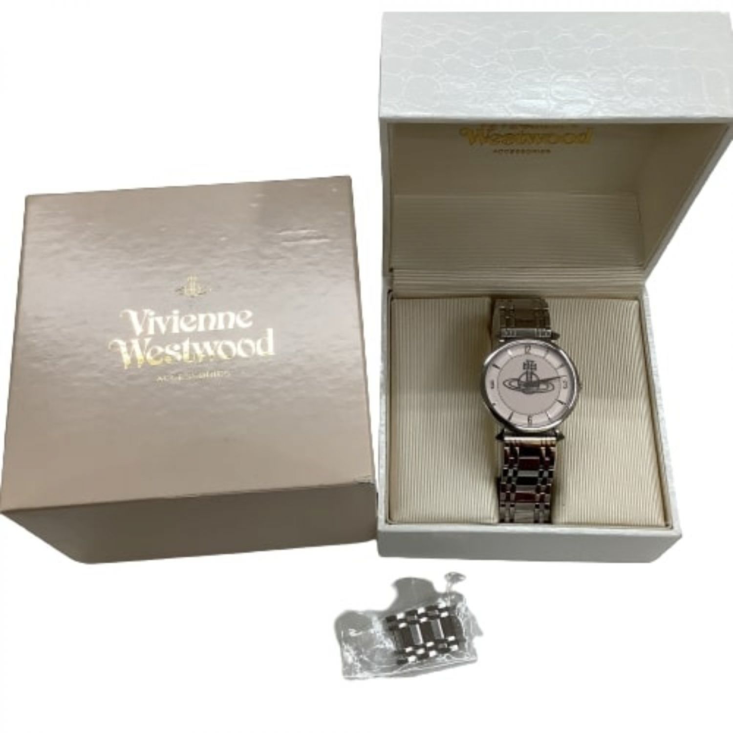 Vivienne Westwood ゴールド腕時計 コマ、ケース付き