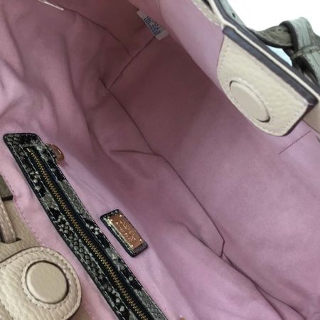 COCOCELUX GOLD ココセリュックスゴールド ハンドバッグ 替えショルダー付 226AF0261 ベージュ