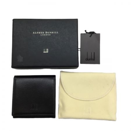 中古】 dunhill ダンヒル コインケース 小銭入れ ブラック Aランク