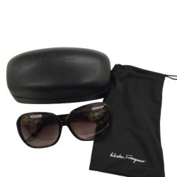 ♪♪ Ferragamo フェラガモ サングラス ブラウン Bランク
