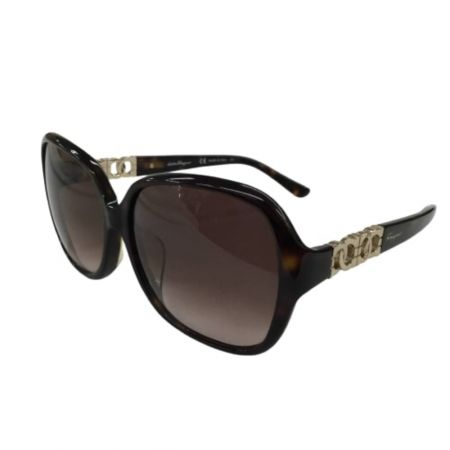  Ferragamo フェラガモ サングラス ブラウン