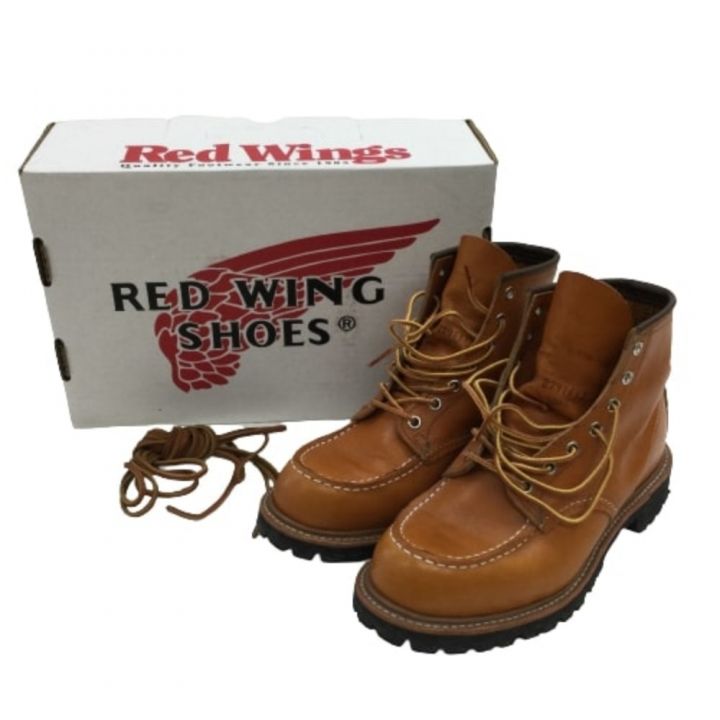 RED WING レッドウィング メンズ ブーツ SIZE ８E（２６cm） 9879 キャメル｜中古｜なんでもリサイクルビッグバン