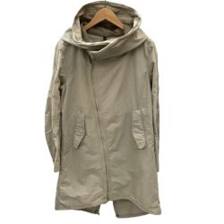 ♪♪ nude masahiko maruyama ヌード：マサヒコマルヤマ メンズ モッズコート  SIZE 1 NDH-1603 ベージュ Bランク