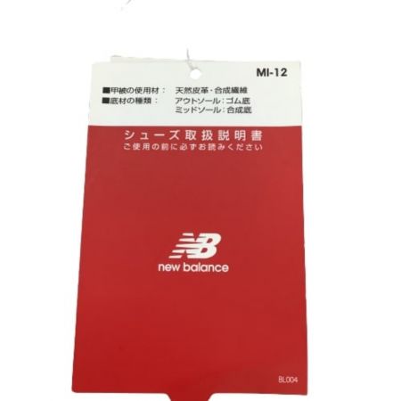  NEW BALANCE ニュー・バランス メンズ スニーカー SIZE 26cm MS327LAA ブルー×オレンジ